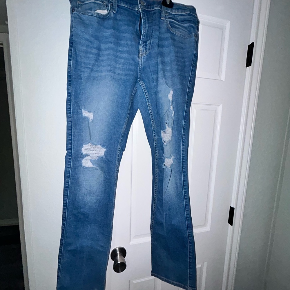 Hollister Slim Straight Blue Jeans